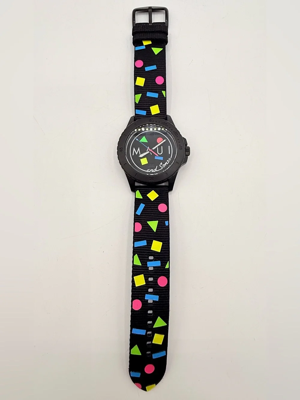 Fossil x Maui and Sons LE1150 Solar Watch Limited Edition 80s Retro 1036/1340